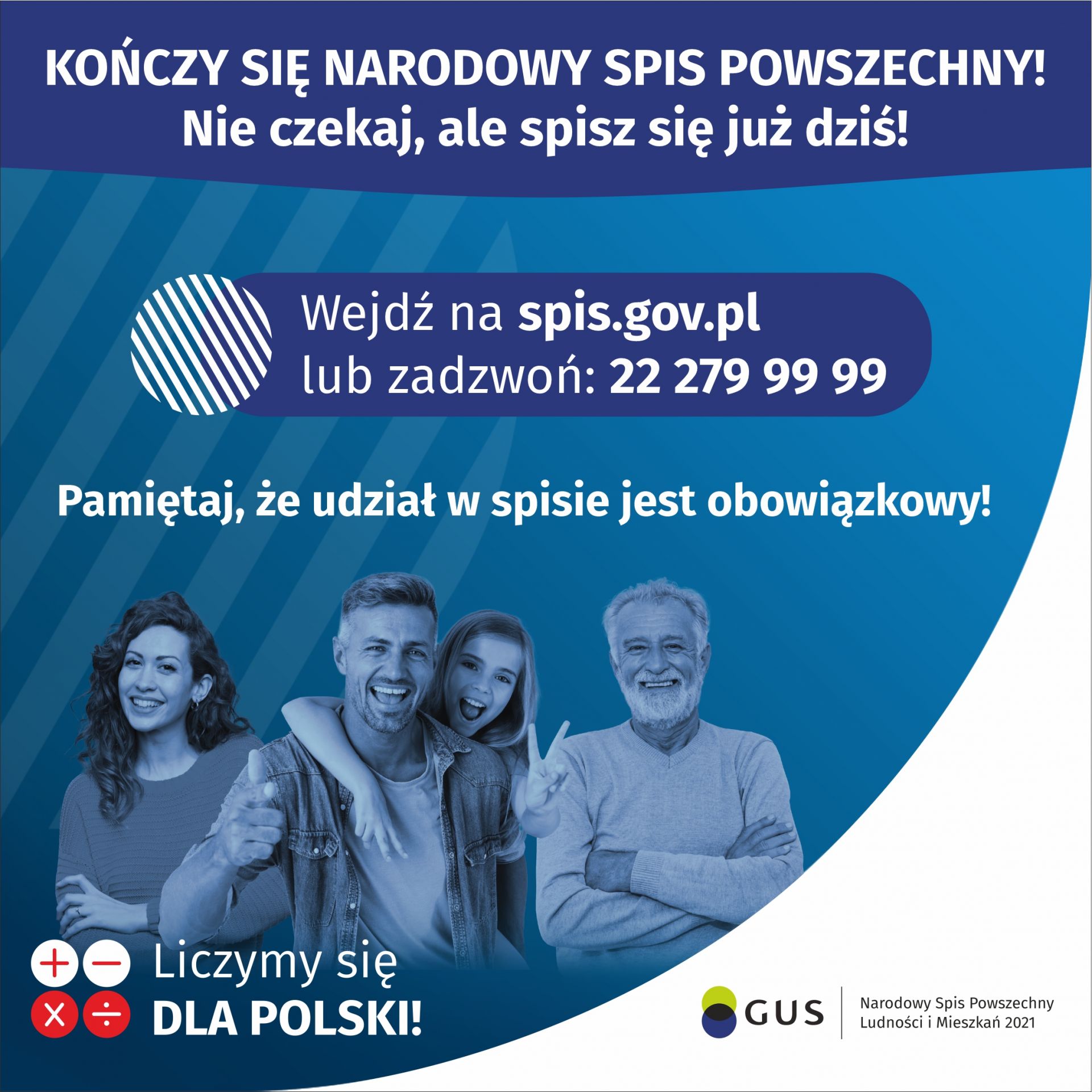przypomnienie o kończącym się okresie dokonania wpisu w GUS